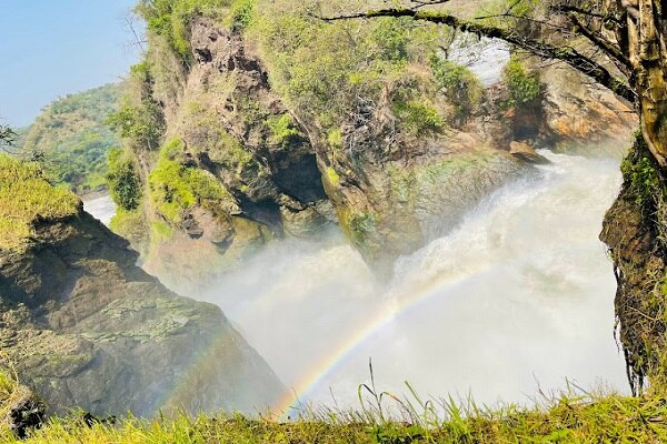 top of the falls